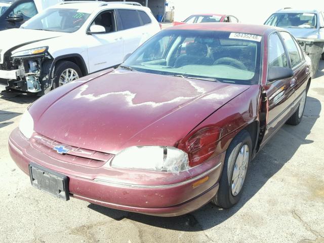 2G1WL52M7V1135219 - 1997 CHEVROLET LUMINA BAS Bordo foto 2