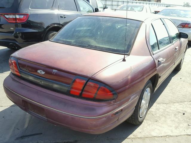2G1WL52M7V1135219 - 1997 CHEVROLET LUMINA BAS Bordo foto 4