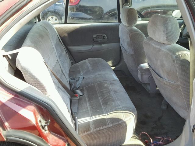 2G1WL52M7V1135219 - 1997 CHEVROLET LUMINA BAS Bordo foto 6