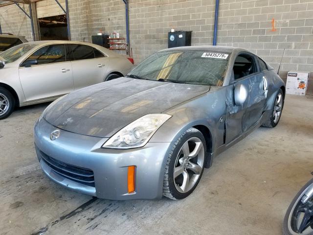 JN1AZ34D66M307072 - 2006 NISSAN 350Z COUPE SILVER photo 2