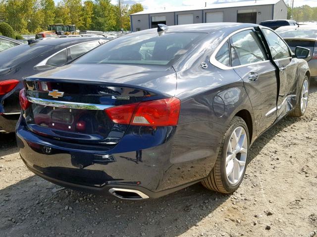 2G1105S36K9141147 - 2019 CHEVROLET IMPALA PRE BLUE photo 4