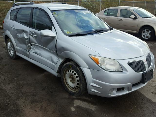 5Y2SL658X7Z428150 - 2007 PONTIAC VIBE SILVER photo 1