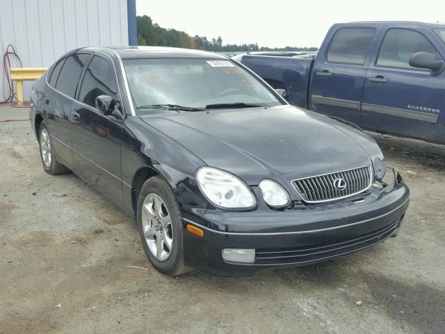 JT8BD69S520167766 - 2002 LEXUS GS 300 BLACK photo 1