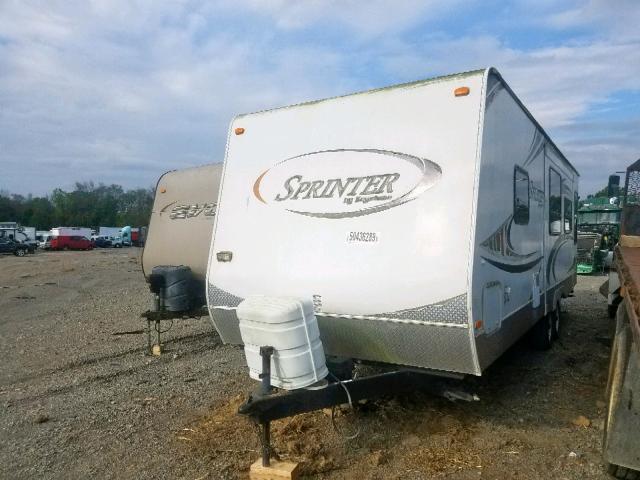 4YDT2722391530725 - 2009 KEYSTONE RV WHITE photo 2