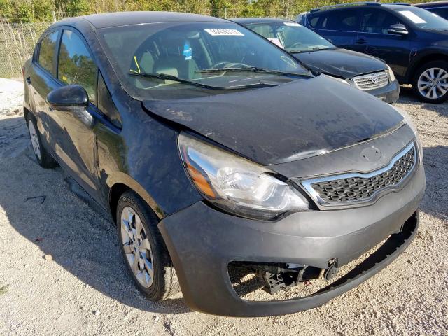 KNADM4A3XF6452093 - 2015 KIA RIO LX BLACK photo 1