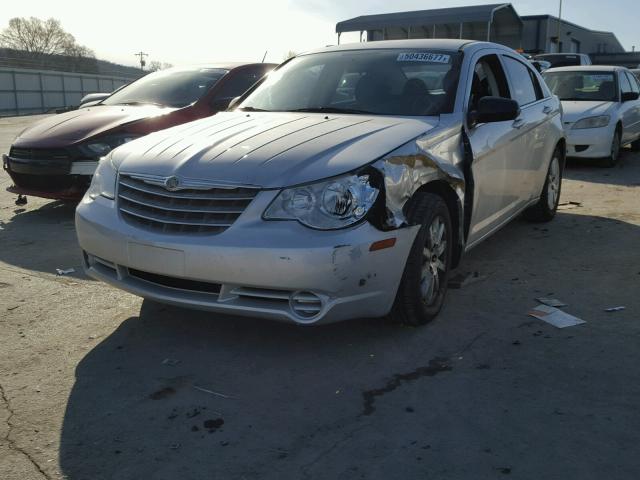 1C3LC46DX9N567424 - 2009 CHRYSLER SEBRING LX SILVER photo 2