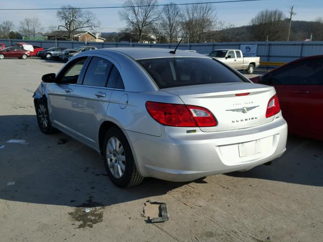 1C3LC46DX9N567424 - 2009 CHRYSLER SEBRING LX SILVER photo 3