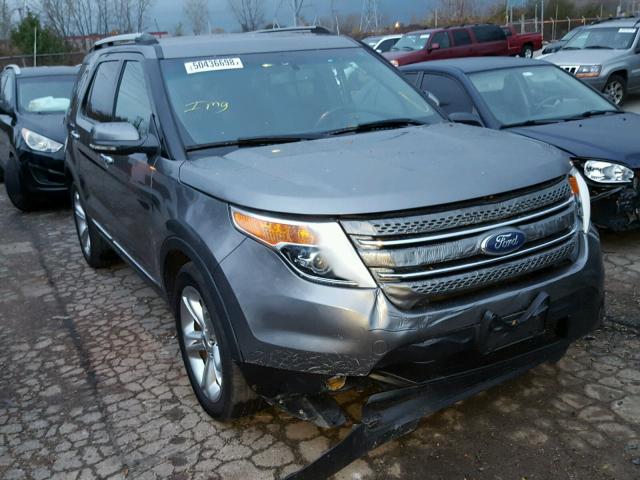 1FMHK7F80BGA69649 - 2011 FORD EXPLORER L GRAY photo 1