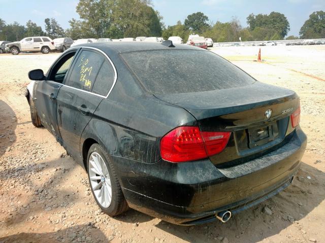 WBAPN7C50BA950241 - 2011 BMW 335 D BLACK photo 3