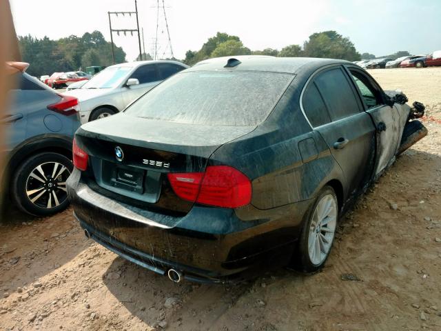 WBAPN7C50BA950241 - 2011 BMW 335 D BLACK photo 4