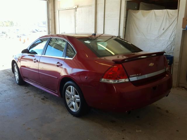 2G1WB5E38E1129225 - 2014 CHEVROLET IMPALA LIM RED photo 3