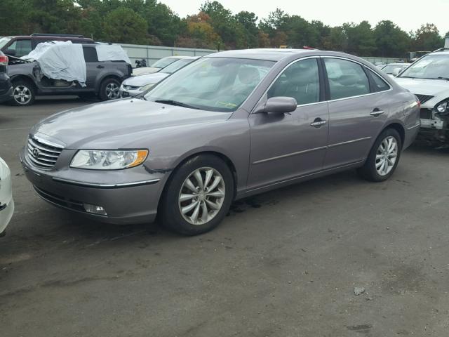 KMHFC46FX6A055669 - 2006 HYUNDAI AZERA SE GRAY photo 2