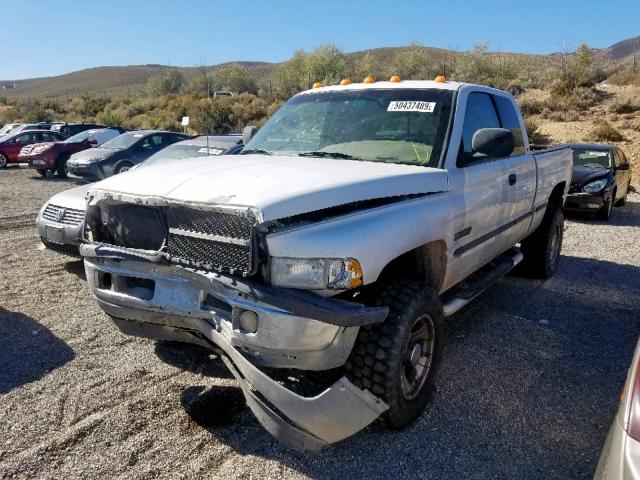 1B7KF2362WJ229706 - 1998 DODGE RAM 2500 WHITE photo 2