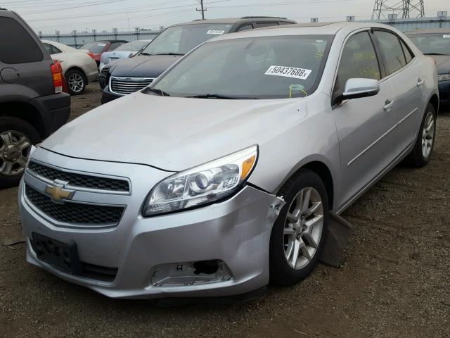 1G11C5SA1DF194760 - 2013 CHEVROLET MALIBU 1LT SILVER photo 2