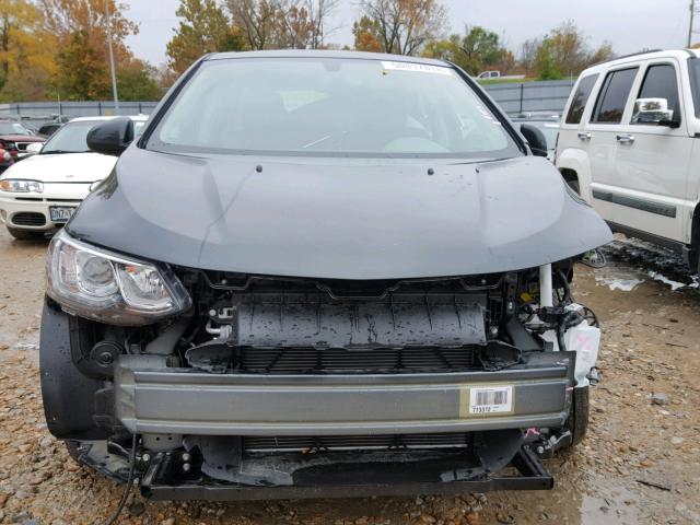 1G1JB5SH9J4134880 - 2018 CHEVROLET SONIC LS 灰色 照片 9