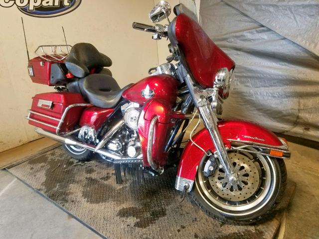 1HD1FC4128Y688943 - 2008 HARLEY-DAVIDSON FLHTCUI RED photo 1