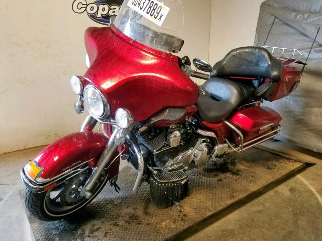 1HD1FC4128Y688943 - 2008 HARLEY-DAVIDSON FLHTCUI RED photo 2