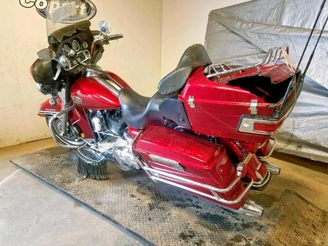1HD1FC4128Y688943 - 2008 HARLEY-DAVIDSON FLHTCUI RED photo 3