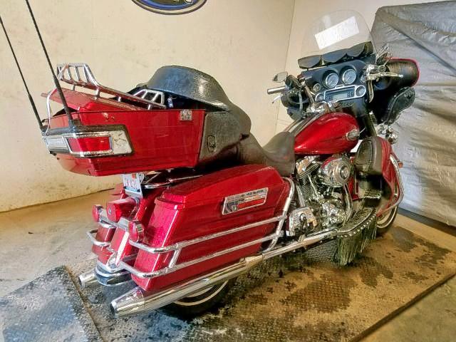 1HD1FC4128Y688943 - 2008 HARLEY-DAVIDSON FLHTCUI RED photo 4
