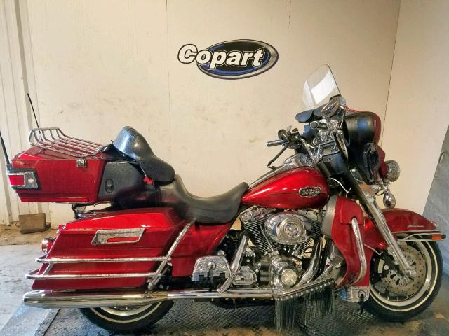 1HD1FC4128Y688943 - 2008 HARLEY-DAVIDSON FLHTCUI RED photo 9