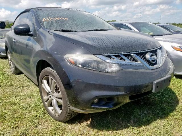 JN8AZ1FY0BW002087 - 2011 NISSAN MURANO CRO BLACK photo 1