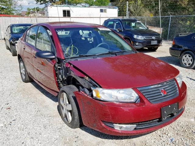 1G8AL55F96Z143534 - 2006 SATURN ION LEVEL RED photo 1