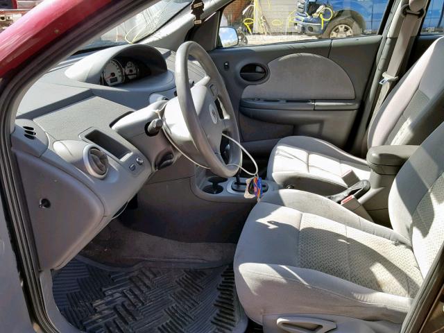 1G8AL55F96Z143534 - 2006 SATURN ION LEVEL RED photo 5