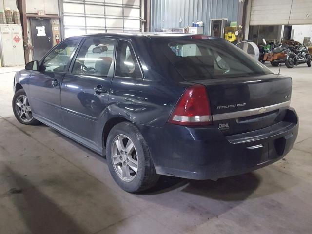 1G1ZT64815F147135 - 2005 CHEVROLET MALIBU MAX ლურჯი ფოტო 3