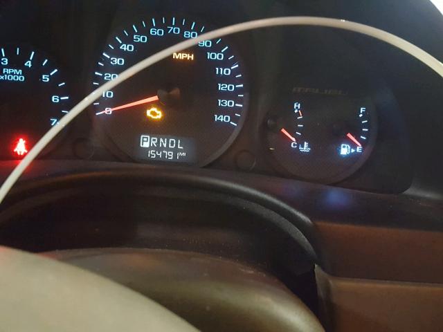 1G1ZT64815F147135 - 2005 CHEVROLET MALIBU MAX ლურჯი ფოტო 8