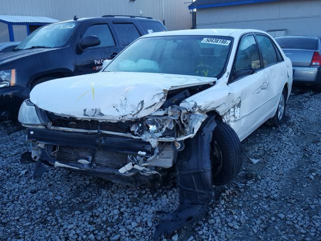 4T1BF28B4YU110526 - 2000 TOYOTA AVALON XL WHITE photo 2