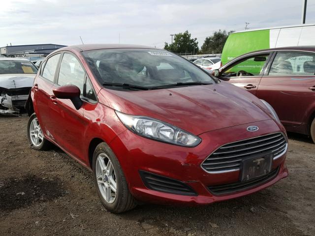 3FADP4EJ6HM162252 - 2017 FORD FIESTA SE RED photo 1