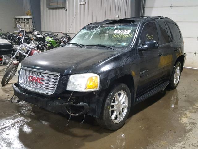 1GKET63M672227615 - 2007 GMC ENVOY DENA BLACK photo 2