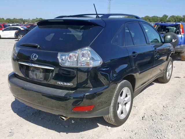 2T2GA31U06C049269 - 2006 LEXUS RX 330 BLACK photo 4