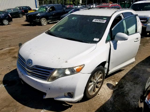 4T3ZE11A89U020091 - 2009 TOYOTA VENZA WHITE photo 9