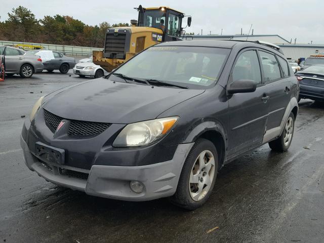 5Y2SL62803Z458790 - 2003 PONTIAC VIBE BLACK photo 2