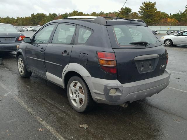 5Y2SL62803Z458790 - 2003 PONTIAC VIBE BLACK photo 3