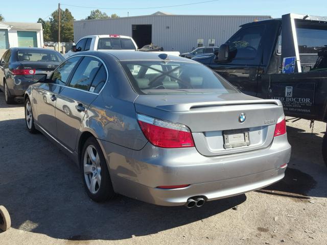 WBANW13528CN55394 - 2008 BMW 535 I GRAY photo 3