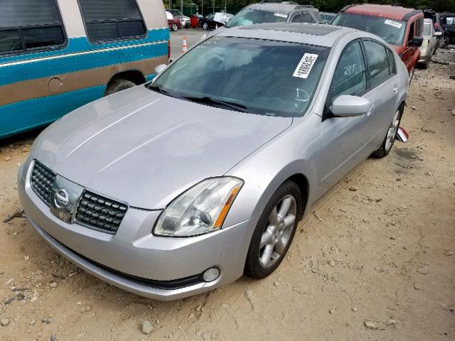 1N4BA41E35C829115 - 2005 NISSAN MAXIMA SE GRAY photo 2