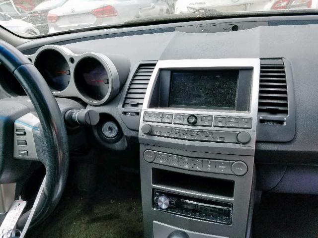 1N4BA41E35C829115 - 2005 NISSAN MAXIMA SE GRAY photo 9