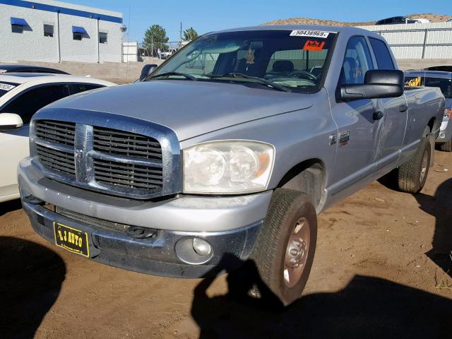 1D7KS28C07J525986 - 2007 DODGE RAM 2500 S SILVER photo 2