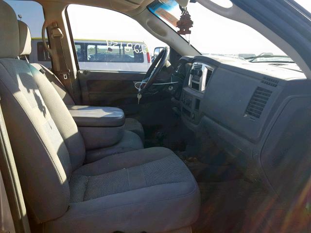 1D7KS28C07J525986 - 2007 DODGE RAM 2500 S Արծաթագույն լուսանկար 5