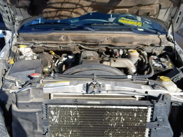 1D7KS28C07J525986 - 2007 DODGE RAM 2500 S Արծաթագույն լուսանկար 7