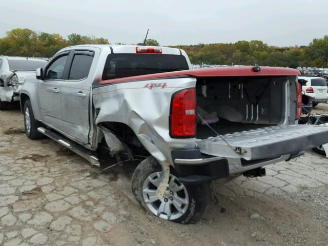 1GCGTBE39F1203069 - 2015 CHEVROLET COLORADO L SILVER photo 3