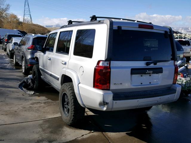 1J8HG48K17C598659 - 2007 JEEP COMMANDER SILVER photo 3