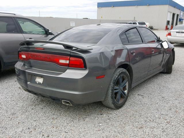 2C3CDXDT0CH196881 - 2012 DODGE CHARGER R/ GRAY photo 4