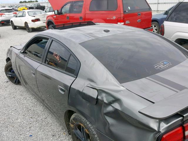 2C3CDXDT0CH196881 - 2012 DODGE CHARGER R/ GRAY photo 9