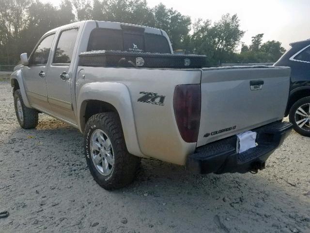1GCJSDDE7A8100739 - 2010 CHEVROLET COLORADO L SILVER photo 3