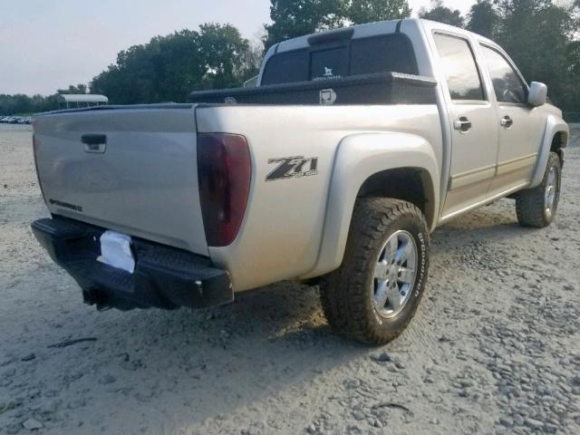 1GCJSDDE7A8100739 - 2010 CHEVROLET COLORADO L SILVER photo 4