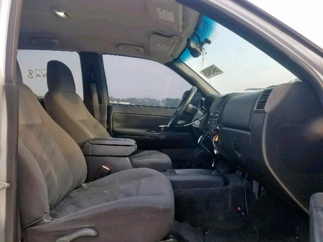 1GCJSDDE7A8100739 - 2010 CHEVROLET COLORADO L SILVER photo 5