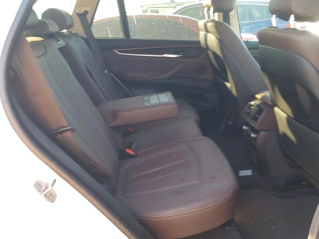5UXKR2C50F0H38649 - 2015 BMW X5 SDRIVE3 WHITE photo 6